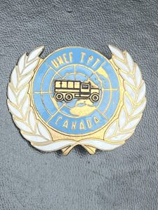 United Nations Emergency Force Transportation Canada Beret Badge