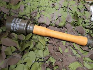 Wooden Reproduction WW2 German Stick Grenade