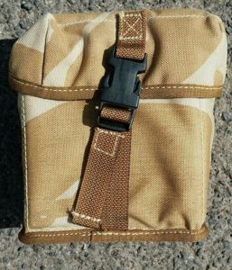 RARE British Army DPM Desert Pouch CTLS & LRF ( laser range finder ) DDPM PLCE