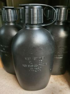 AVON S10 FM12 M50 FM53 Water Bottle with Respirator Straw Cap ( Gas Mask NBC )