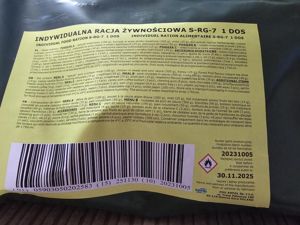 Polish 24hr MRE S-RG-7