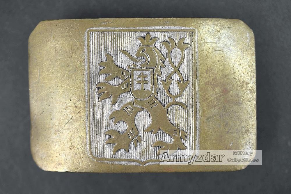 Czechoslovakian buckle 'Svoboda army'