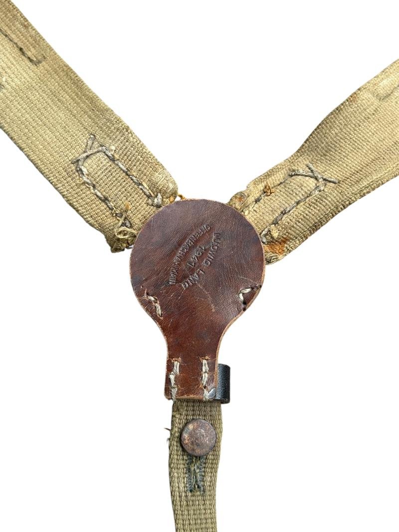 German WWII Webbing Y-Straps -1941- — image 3