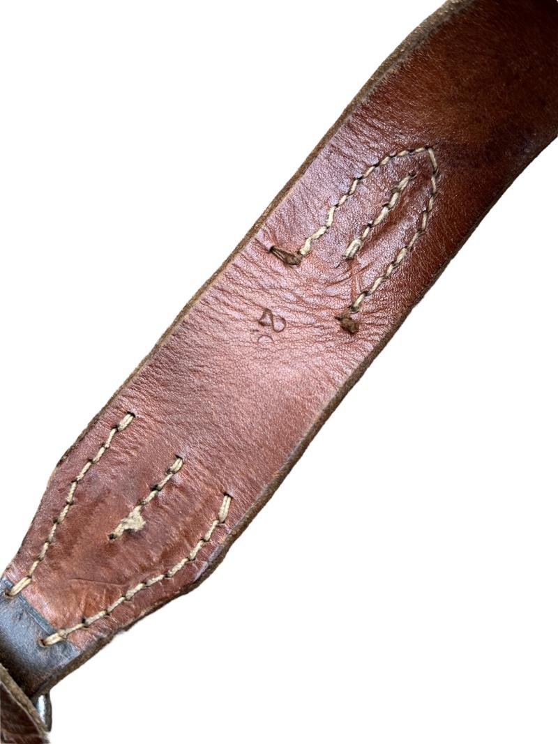 German WWII Leather Y-Straps — image 7