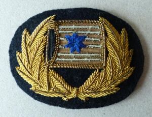 Merchant Navy Shipping nLine (un-identified) Officers' Cap-badge.