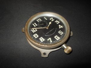 WW1 French Armée de l'Air – AIRCRAFT COCKPIT CLOCK – Nieuport Caudron SPAD RARE