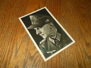 WW II German Army Gebirgsjager Gen. Lt. Max Schrank – WARTIME AUTOGRAPH – RARE!