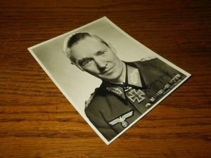 WW II German Army – JOACHIM VON KORTZFLEISCH – OPERATION VALKYRIE – Signature