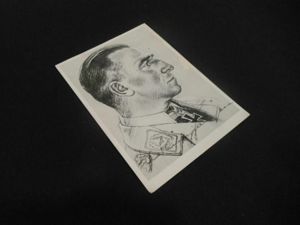 WW II German Army Autograph – FELDWEBEL WOLFGANG WILLRICH – Wartime Signed!