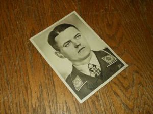 WW2 German Luftwaffe Oberst Otto Weiss – WARTIME AUTOGRAPH – RARE!
