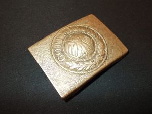 WW1 / WW2 German Army Heer – EM/NCO WEIMAR INTERWAR BELT BUCKLE – SUPERB!