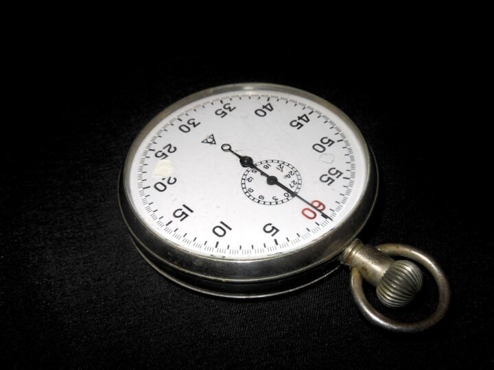 WW2 German Kriegsmarine – NAVAL ARTILLERY & TORPEDO STOP WATCH – ALIPINA – NICE! — image 3