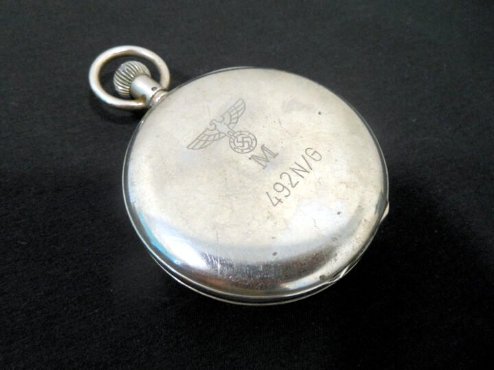 WW2 German Kriegsmarine – NAVAL ARTILLERY & TORPEDO STOP WATCH – ALIPINA – NICE! — image 7