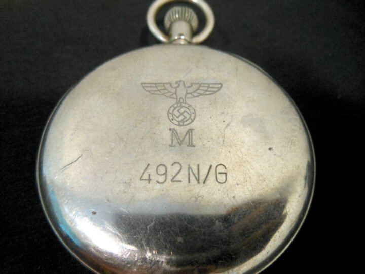 WW2 German Kriegsmarine – NAVAL ARTILLERY & TORPEDO STOP WATCH – ALIPINA – NICE! — image 9