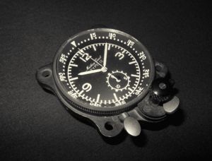 Swiss Aircraft Junghans Mathey Tissot – TYPE 12 AIRCRAFT COCKPIT CLOCK – RARE!