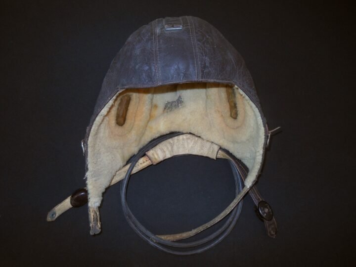 WW2 German Luftwaffe LKpW101 Fliegerkopfhaube – WINTER FLIGHT HELMET – NICE! — image 13