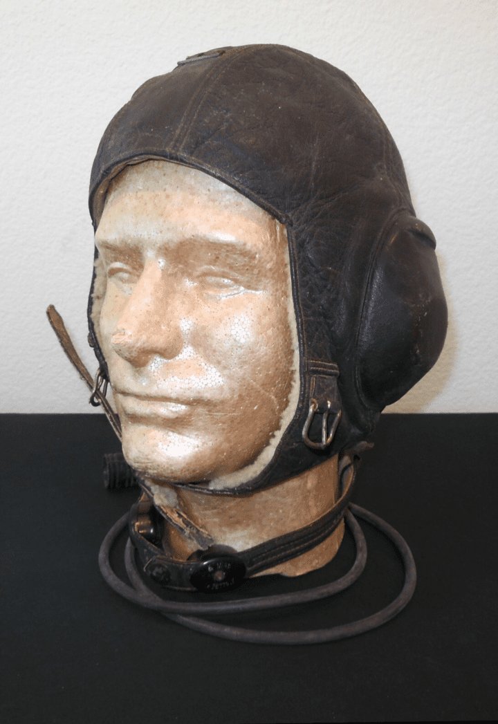 WW2 German Luftwaffe LKpW101 Fliegerkopfhaube – WINTER FLIGHT HELMET – NICE! — image 3