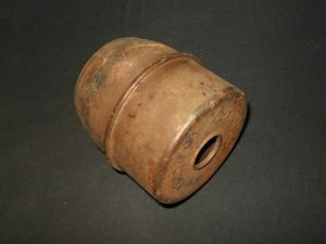 WW II French Army – C.P. 1935 GAS MASK CANNISTER – TC38 / ANP31 GAS MASK – NICE!