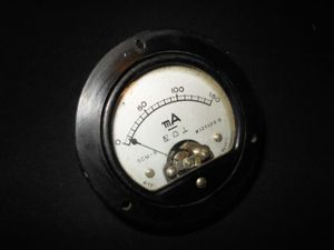 WW2 Imperial Japanese Navy – ELECTRICAL AMMETER – SHIPS & SUBMARINES – RARE!