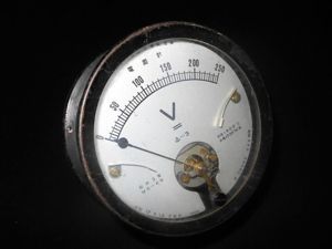 WW2 Imperial Japanese Navy – ELECTRICAL VOLTMETER – SHIPS & SUBMARINES – RARE!