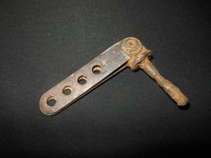 WW2 German Luftwaffe – CABLE ANTENNA STABILIZER MOUNT – Me109 G-K – NICE!