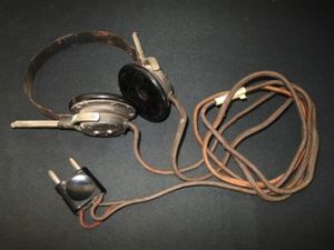 WW2 Imperial Japanese Navy / Army – TYPE 1 RADIO COMMUNICATION HEADSET – RARE!