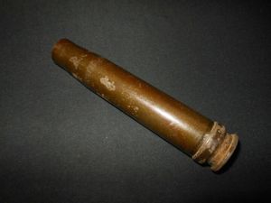 WW2 Italian Army 20mm 20×138 Breda 20/65 mod.35 – STEEL SHELL CASING #2 – RARE!