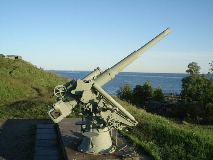 WW2 Swedish / Finnish Army Air Force – 76.2mm x 605R Bofors M/27 (76 ItK/27 BK) – BRASS SHELL CASING – RARE! — image 12