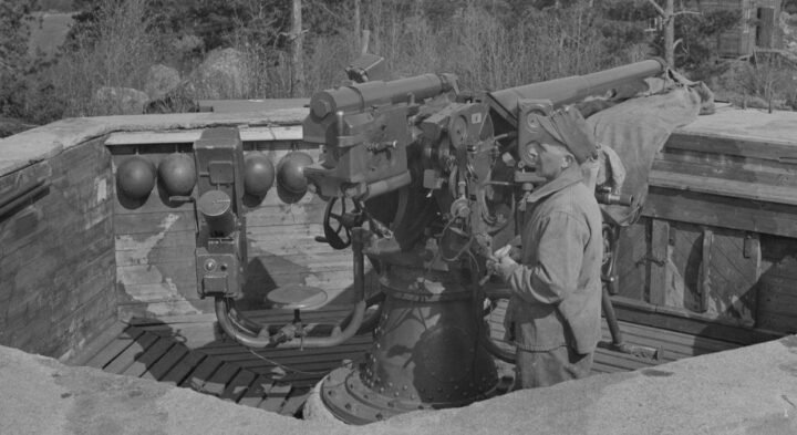 WW2 Swedish / Finnish Army Air Force – 76.2mm x 605R Bofors M/27 (76 ItK/27 BK) – BRASS SHELL CASING – RARE! — image 13