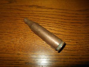 WW2 German Wehrmacht / Luftwaffe 7.92mm PZB39 Anti-Tank – INERT STEEL SHELL – VERY RARE!