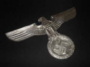 WW2 German Wehrmacht NSDAP – TRAIN / RAILWAY EAGLE – SMALL – REPRODUCTION – NICE!