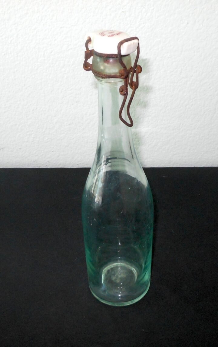 WW2 German Luftwaffe Getränkeflasche/Bierflasche – GLASS BEER BOTTLE #3 – NICE!