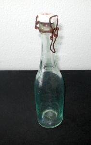 WW2 German Luftwaffe Getränkeflasche/Bierflasche – GLASS BEER BOTTLE #3 – NICE!