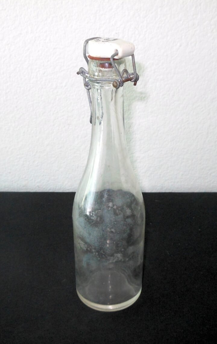 WW2 German Luftwaffe Getränkeflasche/Bierflasche – GLASS BEER BOTTLE #2 – NICE!