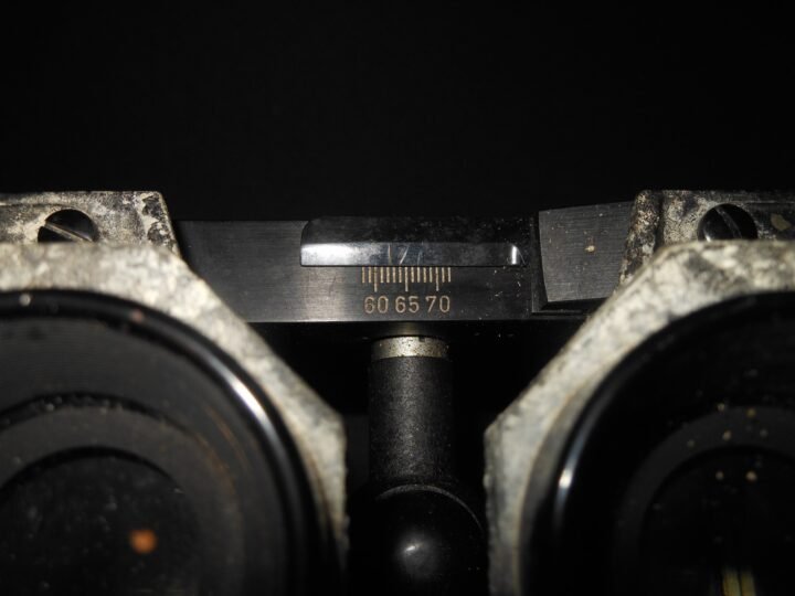 WW2 German Luftwaffe Brückenraumglas – RECONAISSANCE PHOTO STEREO VIEWER – NICE! — image 7