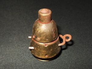 WW2 Imperial Japanese Army – TYPE 89 BRASS KNEE MORTAR FUSE #1 – VERY NICE!