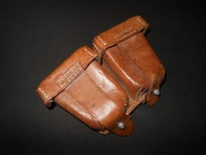 WW2 Soviet / Polish Army – MOSIN NAGANT DOUBLE AMMUNITION POUCH – VERY NICE!
