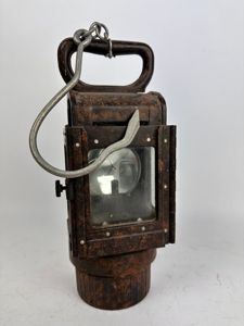 Original German WWII Bakelite Lantern