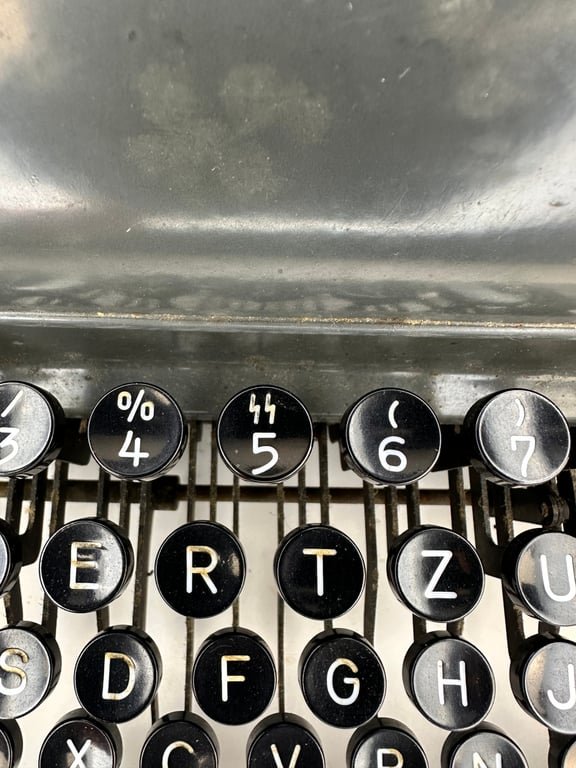 Waffen-SS typewriter 'Olympia'in norginal box — image 7