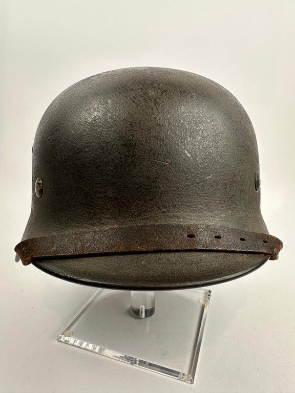 M35 'Re-issued' Ex DD Wehrmacht helmet 'Q66' camo