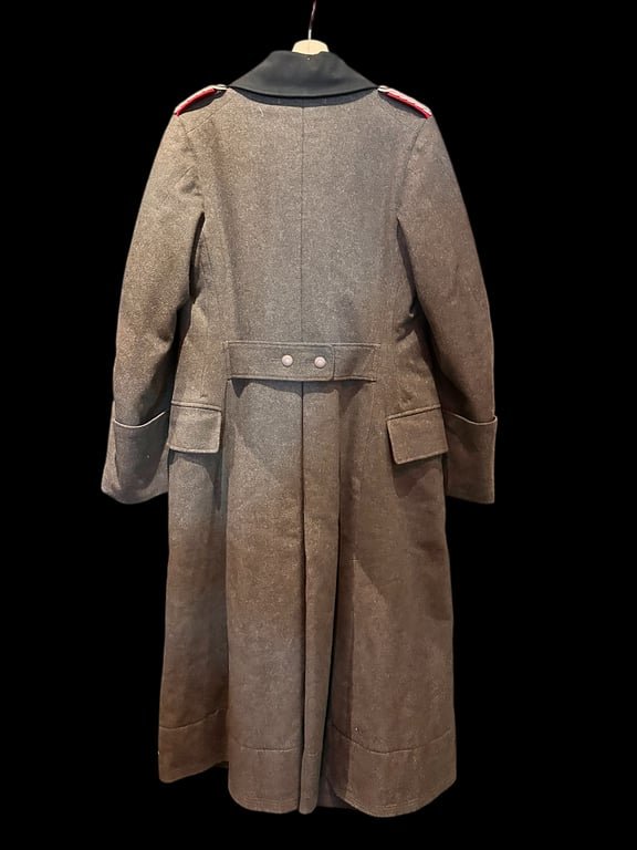 German WH M36 Officer Greatcoat Artillery Major.