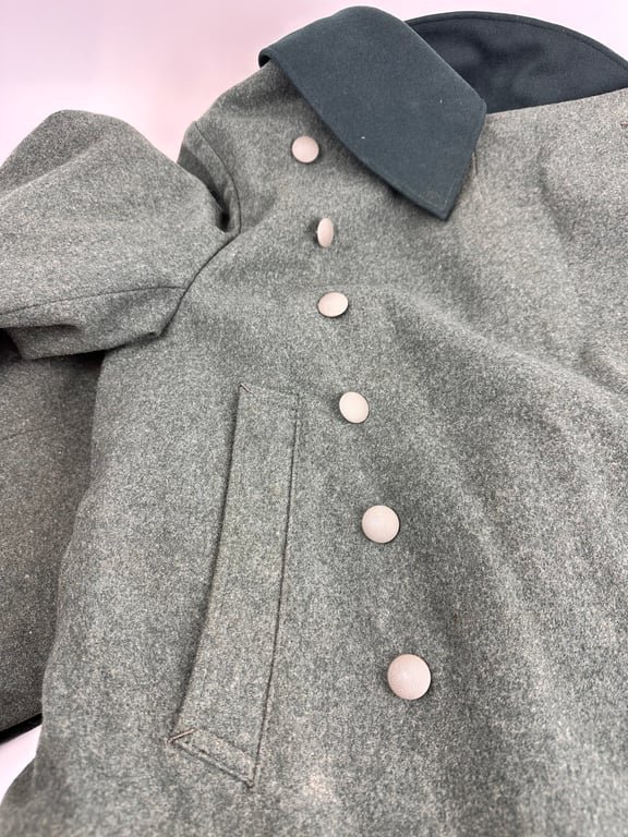 German WH M36 Officer Greatcoat Artillery Major.