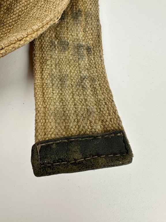 RARE Wehrmacht tropical 'Afrikakorps' belt by 'E. Schneider'