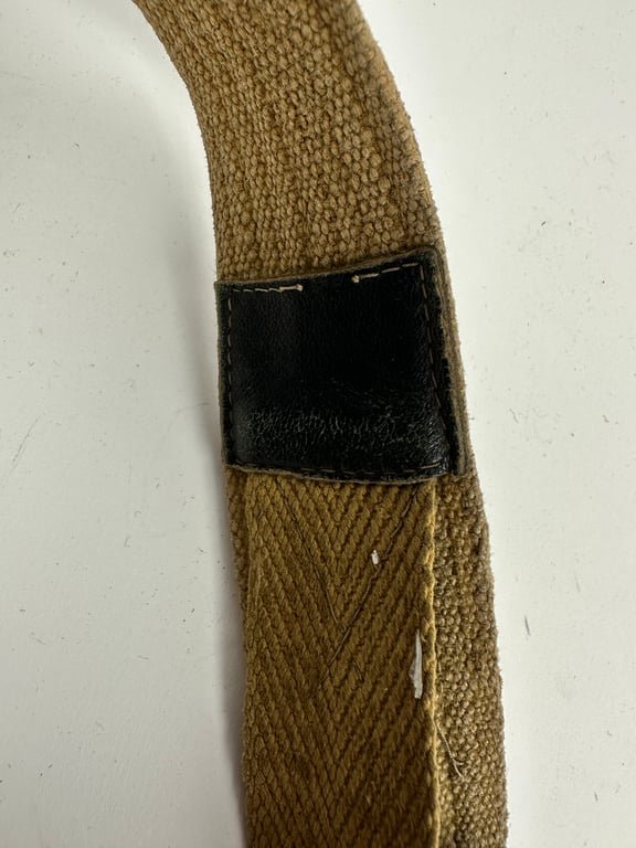 RARE Wehrmacht tropical 'Afrikakorps' belt by 'E. Schneider'