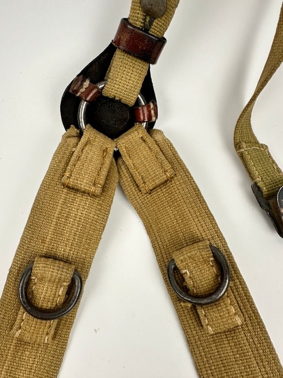 Wehrmacht tropical 'Afrikakorps' Y-straps 'Koppeltragegestell'