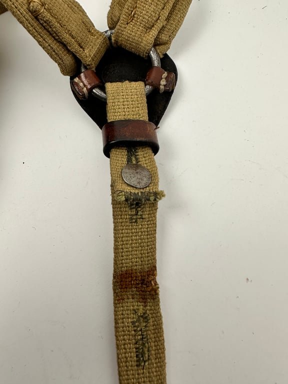 Wehrmacht tropical 'Afrikakorps' Y-straps 'Koppeltragegestell'