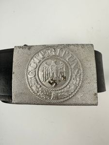 Wehrmacht Wh parade belt and buckle