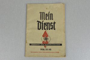 HJ pocket booklet 'Merkbuch Der Hitler-Jugend' 1938/39/40