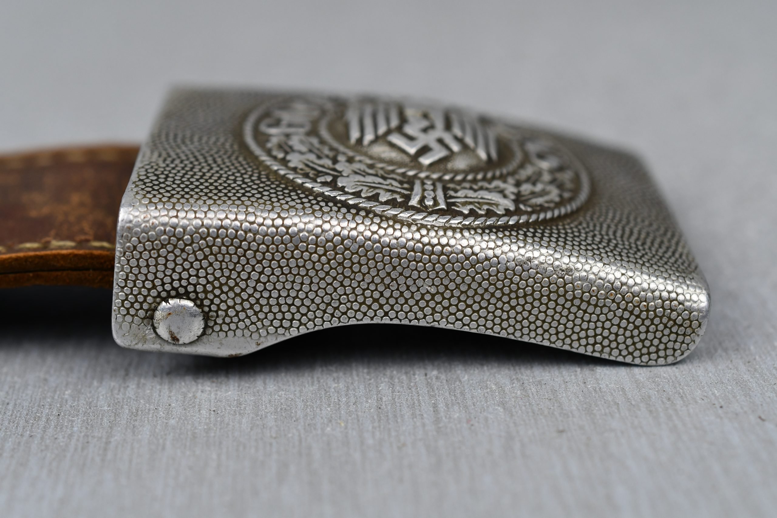 RARE army (Heer) aluminum belt buckle by Steinhauer & Lück 1937 — image 5
