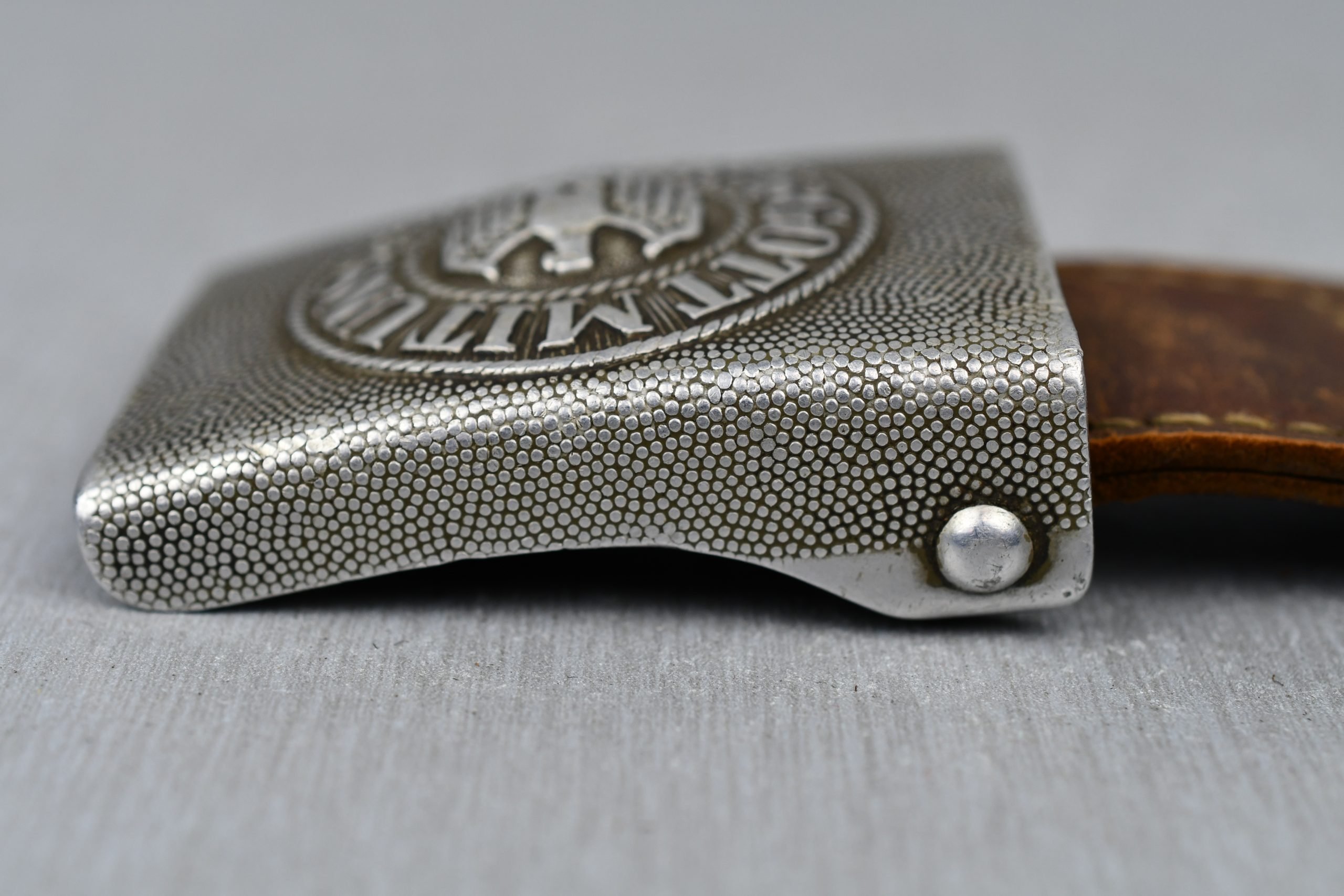 RARE army (Heer) aluminum belt buckle by Steinhauer & Lück 1937 — image 6